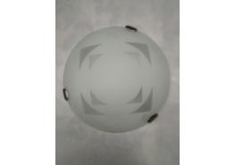 Плафон квадрати 25см бял