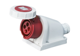 Неподвижен контакт HTN-1141 16А 3Р+Е 400V IP67