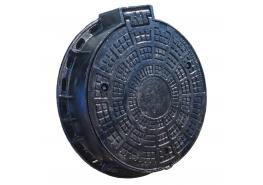 Капак за шахта чугунен ф 600мм D400