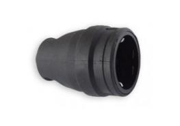 Куплунг гумиран черен 16А 240V
