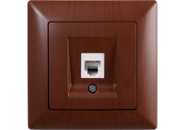 Контакт за телефон Visage тъмен махагон