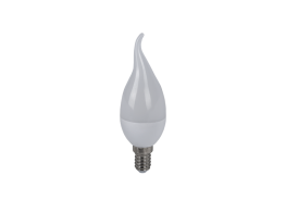 LED свещ   6W Е14 4500K бяла светлина FLAME