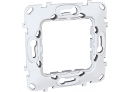 Монтажна рамка единична Unica пластмаса бяла без крачета ДО ИЗЧЕРПВАНЕ НА КОЛИЧЕСТВАТА