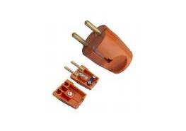 Щепсел гумиран 16А оранжев