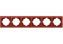 Рамка шесторна Visage череша