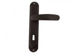 Дръжка обикновенна 90мм черна  СОНИКО  комплект