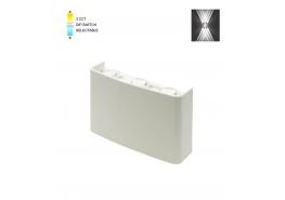 Фасаден Аплик 6W-CCT IP65 бял