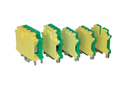 Редова клема 35JD 135A 35 мм2 жълто-зелена