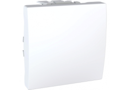 Ключ девиаторен схема 6 10A 250VAC механизъм Unica бял ДО ИЗЧЕРПВАНЕ НА КОЛИЧЕСТВАТА