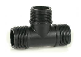Полиетилен тройник резбови с външна резба 3/4"