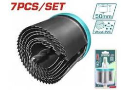 Компект боркорони за дърво/ф26-ф63/7ч тотал