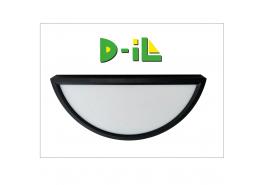 Аплик LED 18W 4000K с КЛЮЧ черен