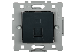 Компютърна розетка черна SPLENDOR