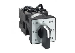 Волтметър пакетен превключвател, с позиция &ldquo;0&rdquo;, 12 A