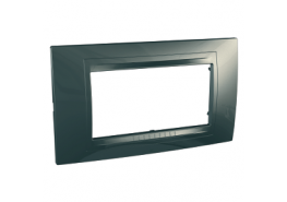 Рамка 4 модула Unica Allegro шампанско