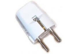 Щепсел 16А, ударойстичив, бял