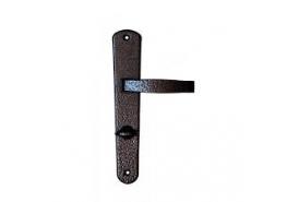 Дръжка сервизно помещение 90мм шагрен лява комплект