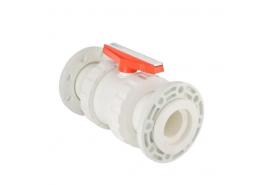 Кран полипропилен ф 90 PN 10 с фланци