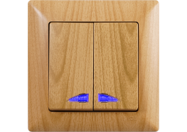 Ключ сериен светещ схема 5 Visage круша