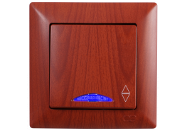 Ключ девиатор светещ схема 6 Visage череша