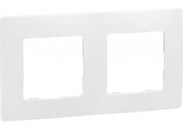 Рамка двойна NILOE бяла