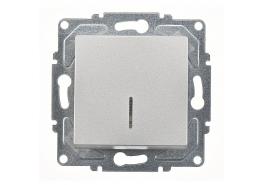 Ключ Егона единичен светещ сив механизъм