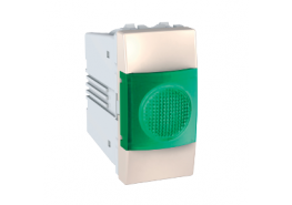 Светлинен индикатор Unica зелен