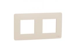 Двойна рамка Unica Studio слонова кост NU200444