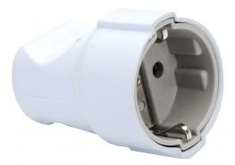 Куплунг удароустойчив 16А бял