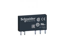 Тънко интерфейс реле с основа Harmony електромеханични релета 6A 1CO стандартно 24V DC RSL1AB4BD