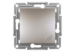 Бутон със символ звънец Asfora бронз