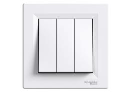 Ключ троен Asfora бял