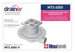 Сифон рогов MESA &Oslash;50 100ммх100мм широка периферия