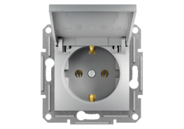 Контакт с капак Asfora алуминий