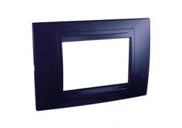 Рамка 3 модула Unica Allegro индиго