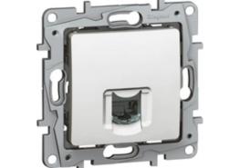 Компютърна розетка RJ45 cat.6 UTP цвят Бял Niloe Legrand