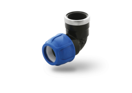 Полиетиленово коляно с вътрешна резба ф20 х 1/2"