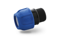 Полиетилен преход с външна резба ф110 х 3"