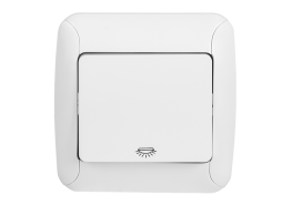 Ключ стълбищен Fantasy бял