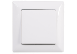 Ключ единичен схема 1 Visage бял