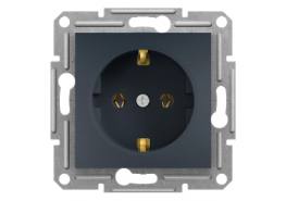 Контакт единичен Шуко Asfora антрацит EPH2900171