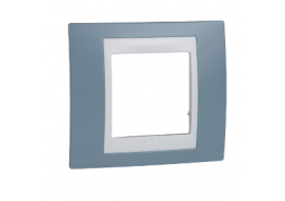 Рамка единична Unica светлосиня/бяло ДО ИЗЧЕРПВАНЕ НА КОЛИЧЕСТВАТА