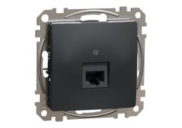 Компютърна розетка CAT 5 UTP Sedna RJ45 анрацит SDD114451