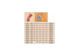 ППР дъга ф200 45&deg; PRAGMA