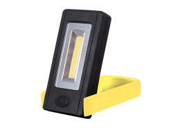 ФЕНЕР E-5542 С ВЪРТЯЩА СТОЙКА 3W COB ЖЪЛТ