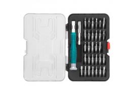 Отвертки комплект със сменяеми накрайници 32бр Тотал