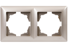 Рамка двойна Visage бежова
