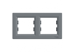 Рамка двойна хоризонтална Asfora стомана