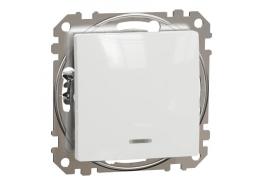 Двуполюсен ключ бял 16А SDD111162N /ключ за бойлер/