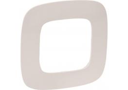 Рамка единична крем Valena Allure